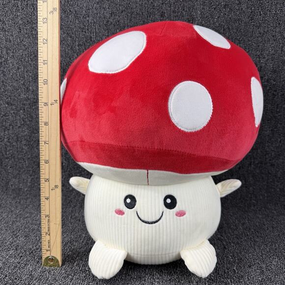 Smoochy Pals Plush Mushroom 14” - Picture 2 of 7